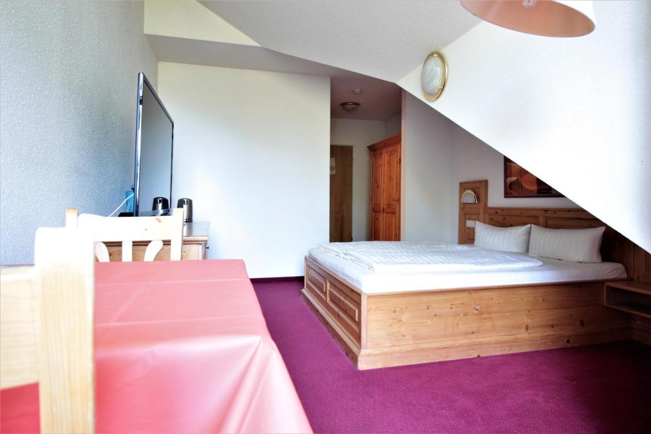 Ruhiges Doppelzimmer Im Hotel Ahornhof Lindberg Exteriör bild